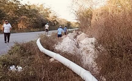Profepa suspende obra hidráulica en Yucatán por impacto ambiental; aplicará sanción económica al alcalde que la impulsó