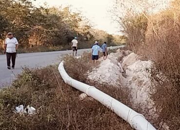 Profepa suspende obra hidráulica en Yucatán por impacto ambiental; aplicará sanción económica al alcalde que la impulsó