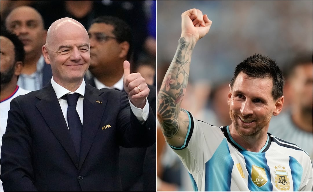 FOTO: ¿Gianni Infantino le va a Argentina? Las declaraciones que encendieron las redes - AP