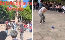 El trend de "farmear aura" llega al centro de Morelia; video genera reacciones