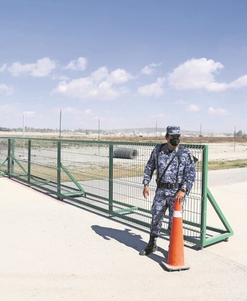 Desde torre dan ajuste final al nuevo aeropuerto Felipe Ángeles