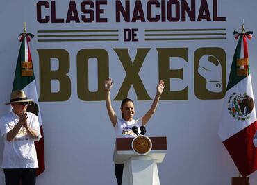 Sheinbaum: En México construimos paz, prosperidad y elegimos ser un país libre y soberano; encabeza Clase Nacional de Box