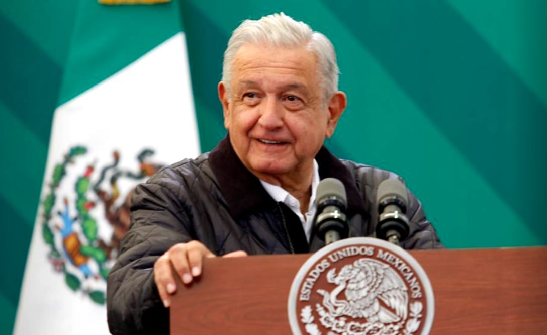 “Y a mí me llaman peje, pero no soy lagarto que es también otra cosa distinta”, dijo López Obrador sonriente al final de la conferencia mañanera en Cuernavaca, Morelos. Foto: tomada de video