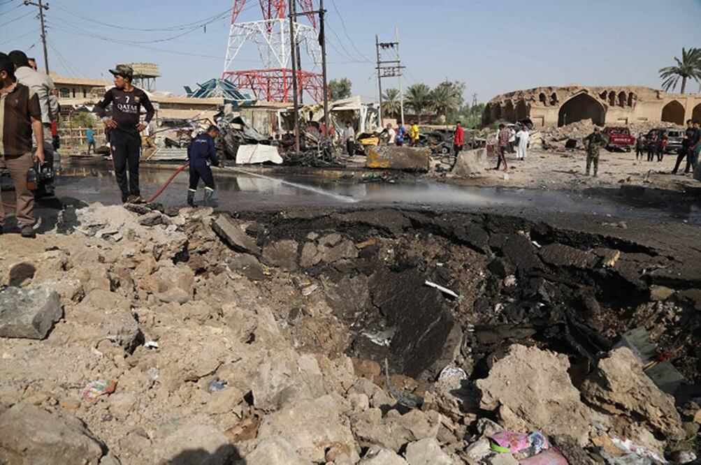 Las víctimas, en su mayoría chiíes, estaban reunidas en el mercado para celebrar el final del mes sagrado del islam (AP)