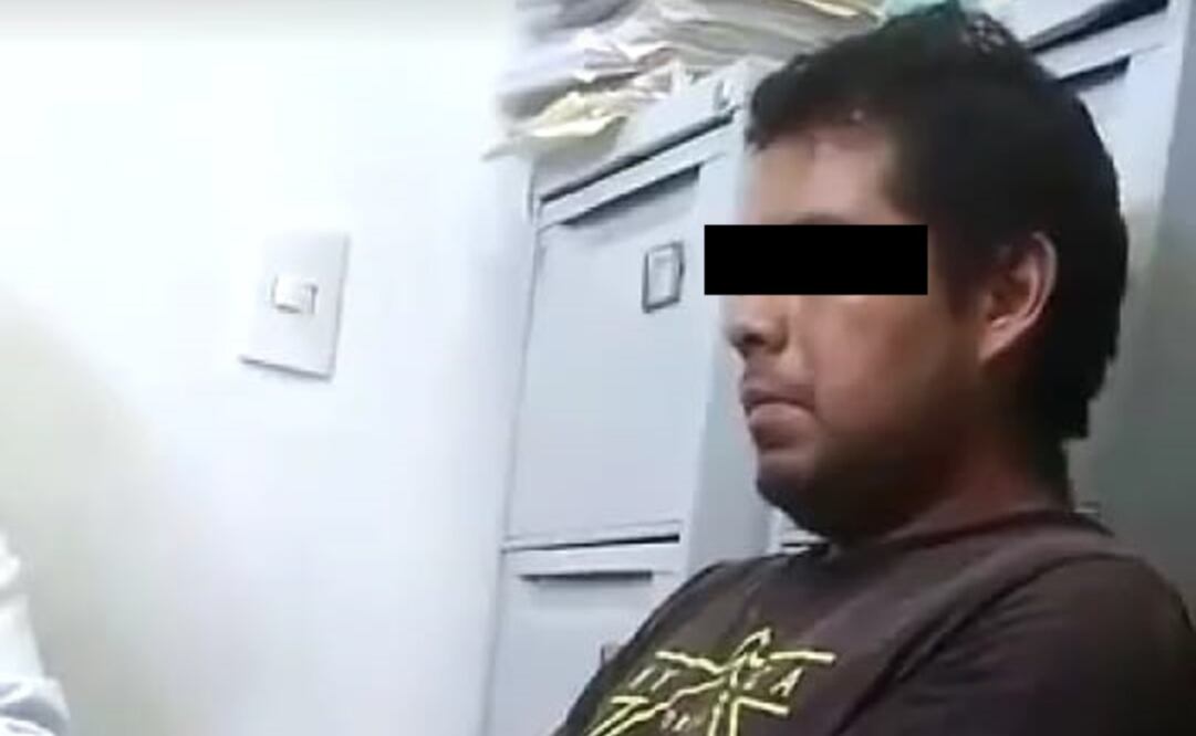 Juan Carlos "N", responsable de 20 feminicidios en el Estado de México (Captura de video)