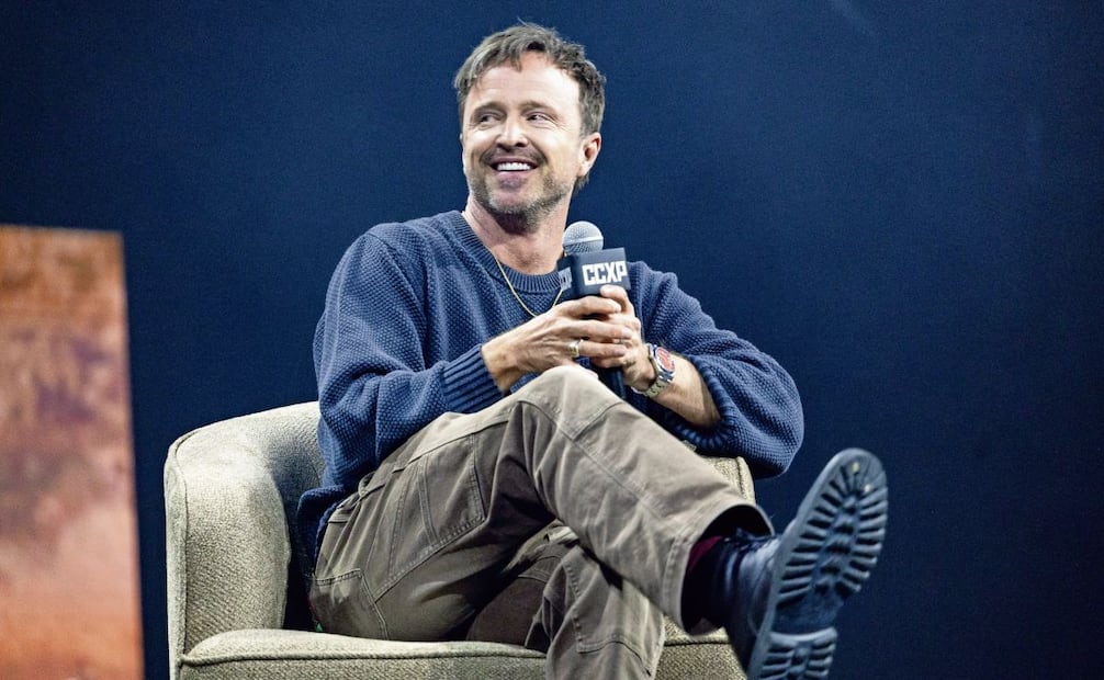 Aaron Paul habló de El camino, la película en la que retoma a su mítico Jesse Pinkman. Foto Hugo Salvador/El Universal