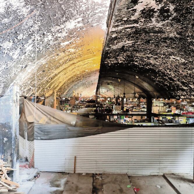 El mercado de La Merced tiene 62 años y está catalogado como patrimonio cultural. ARCHIVO EL UNIVERSAL