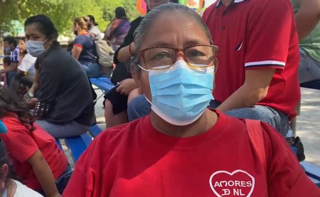 Tania González, integrante del colectivo, explicó que la actividad fue organizada por los mismos niños. Foto: Tomada del video 
