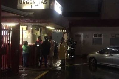 Se inunda Hospital General de Ticomán por lluvias