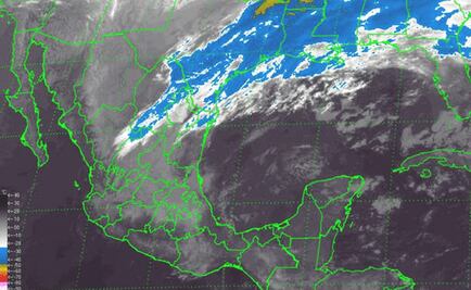 Frente frío 40 ocasionará lluvias en gran parte del país