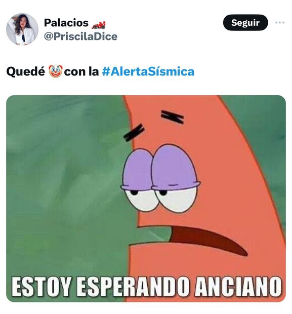 Los mejores memes que dejó la falla del nuevo sistema de alerta sísmica. Foto: Captura de pantalla