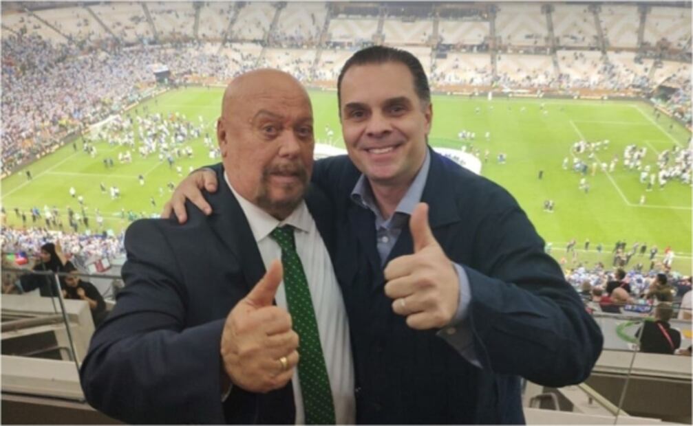 La emotiva despedida de Christian Martinoli al 'Perro' Bermúdez en la Copa del Mundo