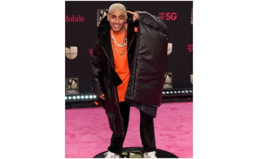 Premio Lo Nuestro: Escotes, chamarras y ¡hasta el perro! en la alfombra roja