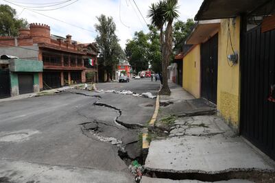 Geólogos reportan importantes grietas no visibles en Tláhuac, tras sismo