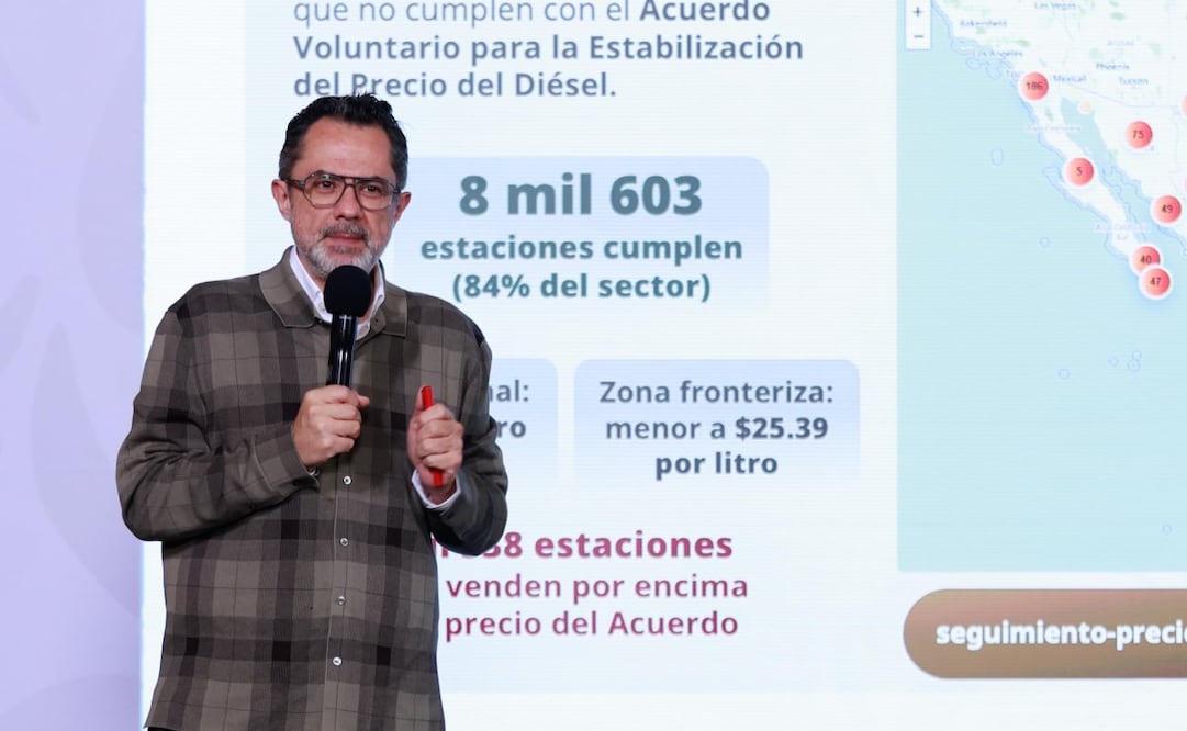 El procurador Iván Escalante en la “Mañanera del Pueblo” del 27 de julio de 2026 en Palacio Nacional. Foto: Diego Simón Sánchez/ EL UNIVERSAL