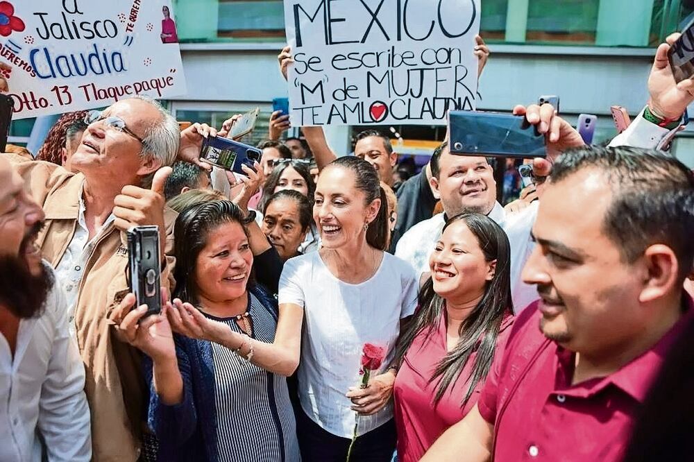 Claudia Sheinbaum es la primera en recorrer todos los estados.
