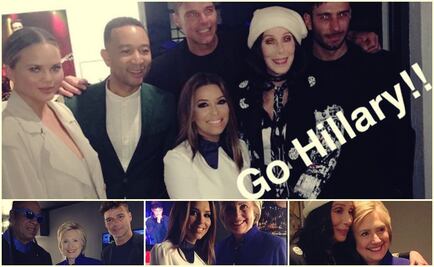 Ricky Martin y Longoria dan impulso final a Hillary Clinton 