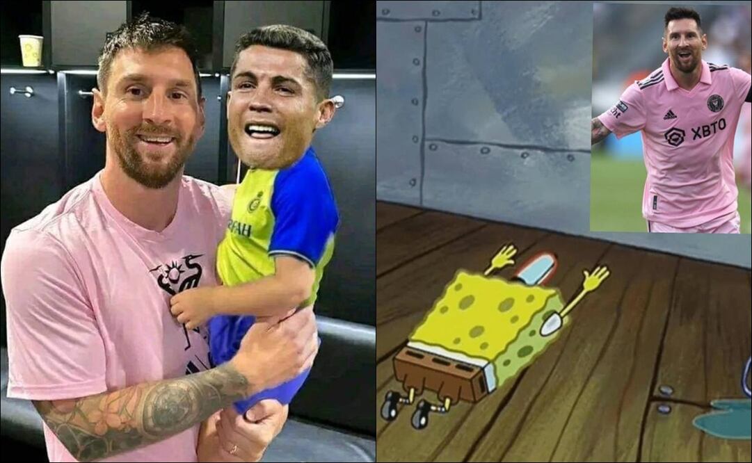 Lionel Messi ganó la Leagues Cup con Inter Miami y los memes explotaron en redes sociales / FOTO: ESPECIAL