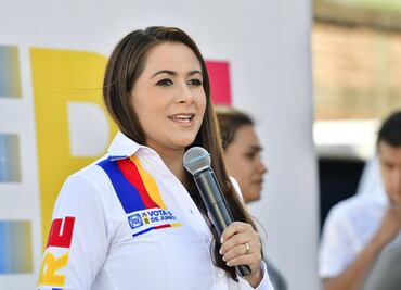 Tere Jiménez pide resistir embates de opositores, previo a elecciones en Aguascalientes