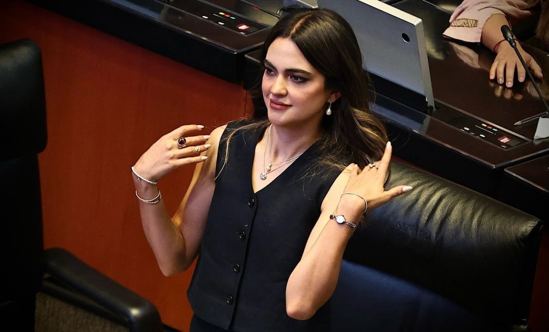 Andrea Chávez, senadora de Morena. Foto: Berenice Fregoso/ EL UNIVERSAL