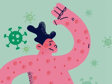 Brotes de sarampión en México y Estados Unidos