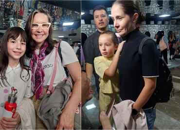 Hijas de Andrea Torre y Cristina Riva Palacio, presentes en las audiciones de "Matilda", el musical