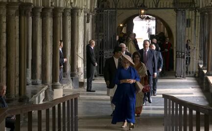 FOTOS Así lució la embajadora de México en Reino Unido en la coronación del rey Carlos III 