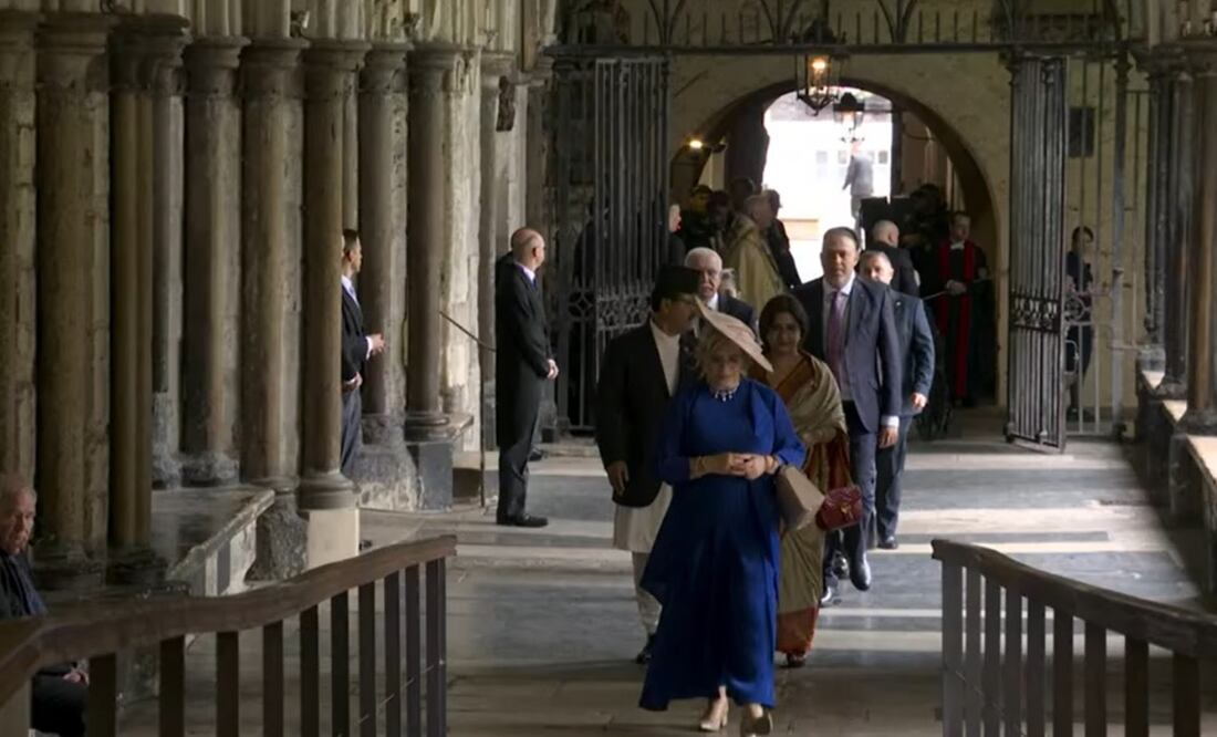 Embajadora Josefa González-Blanco asiste a coronación de Carlos III. Foto: Twitter @coronation2023
