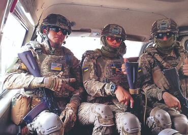 Expolicías Federales van como mercenarios a Ucrania; uno murió en bombardeo de drones