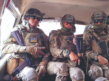 Expolicías Federales van como mercenarios a Ucrania; uno murió en bombardeo de drones