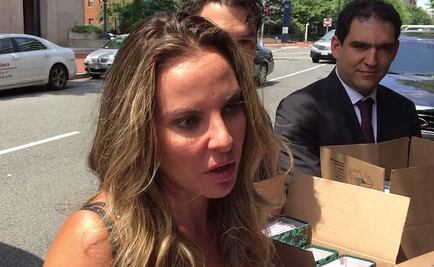 Kate del Castillo pide a CIDH investigar al gobierno mexicano por "vulnerar" sus DH