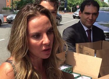 Kate del Castillo pide a CIDH investigar al gobierno mexicano por "vulnerar" sus DH