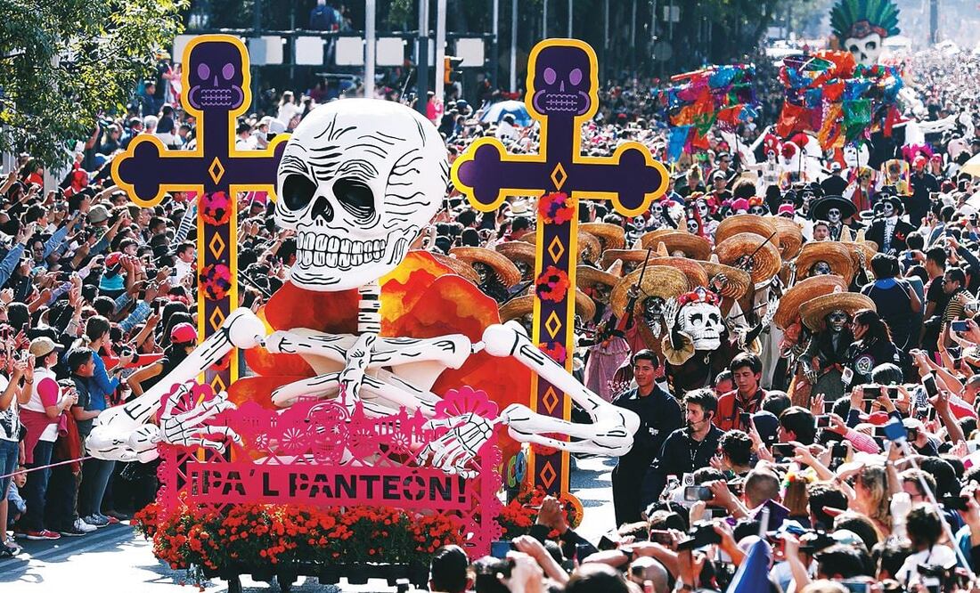 El desfile de Día de Muertos se ha convertido en una tradición / Foto: Archivo EL UNIVERSAL