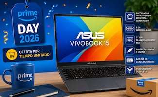 Prime Day 2026: Amazon México rebaja ASUS Vivobook 15 por menos de 10 mil pesos; conoce sus características