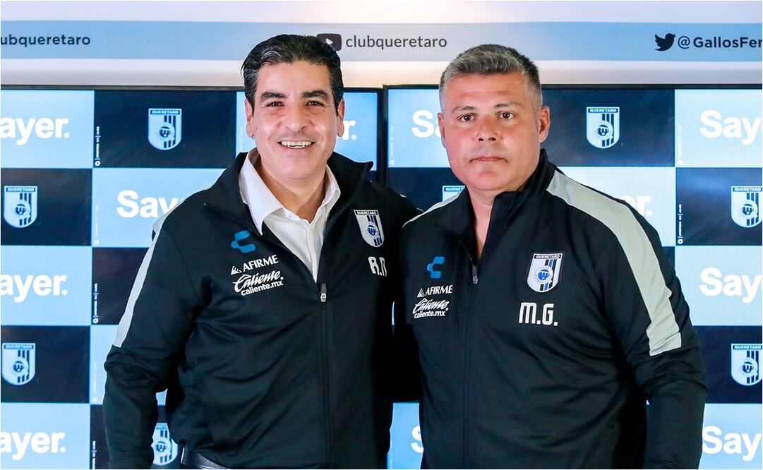 Mauro Gerk, nuevo técnico de Querétaro: “Haré respetar esta camiseta” / FOTO: Twitter: @Club_Queretaro