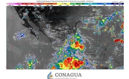 Se forma la Tormenta Tropical Ivo en el Pacífico; consulta qué estados se verán afectados