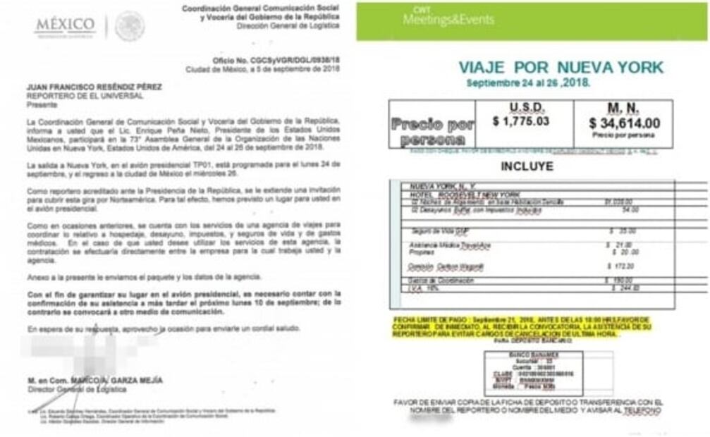 Así era viajar en el avión presidencial “José María Morelos”, con “Marte” y “Acuario”