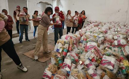 Entregan más de 16 mil apoyos a damnificados por inundaciones en Tamaulipas; realizan trabajos de limpieza