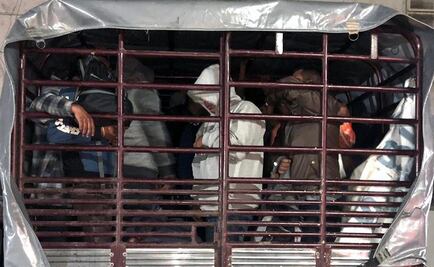 Aseguran a 103 migrantes en Chiapas