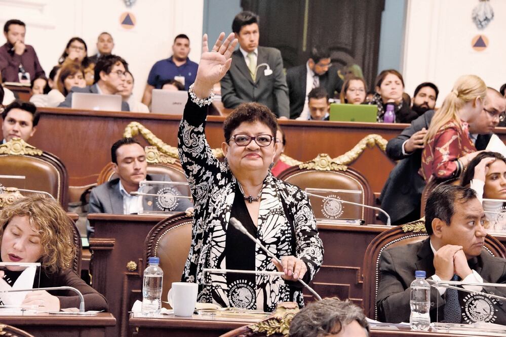 Colaboración. Ernestina Godoy, coordinadora de Morena en el Congreso de la CDMX, se perfila como la titular de la Junta de Coordinación Política. Foto: ARCHIVO EL UNIVERSAL