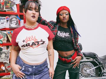 Lanzan colección de prendas inspiradas en las Bratz