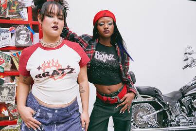 Lanzan colección de prendas inspiradas en las Bratz