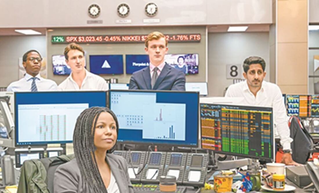 La actriz interpreta a Harper, una mujer recién egresada de la Universidad que busca ganar un puesto en un banco de Londres. HBO