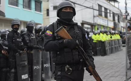 Secuestro de policías, explosiones y fuga de reos vive Ecuador tras estado de excepción