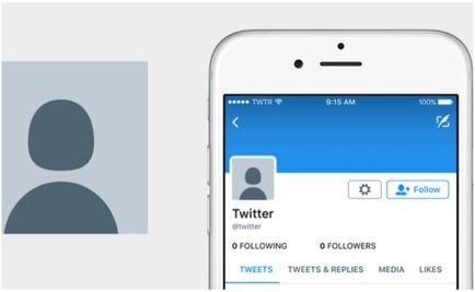 Twitter modifica su foto de perfil predeterminada
