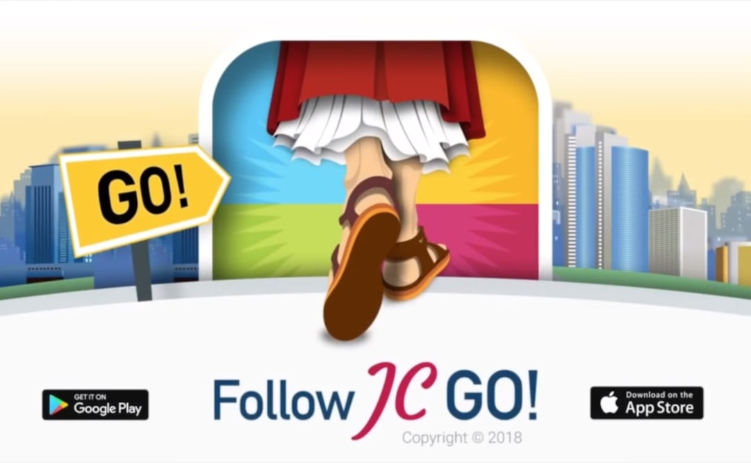 “Follow JC Go” está pensada desde el entretenimiento para caminar y moverse