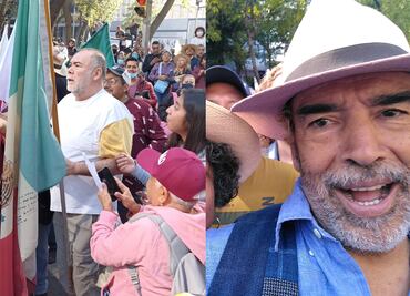 Estos famosos se han sumado a la marcha de AMLO en la CDMX