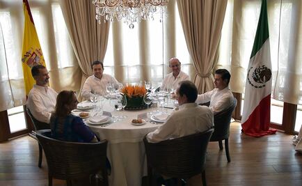 Se reúne Peña Nieto con el rey Felipe VI en Cartagena
