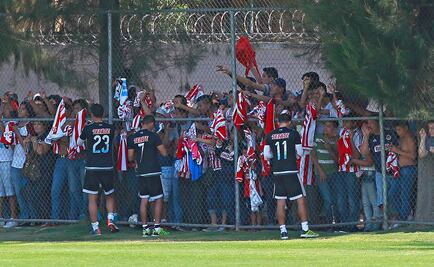 Afición cobija a Guadalajara en práctica