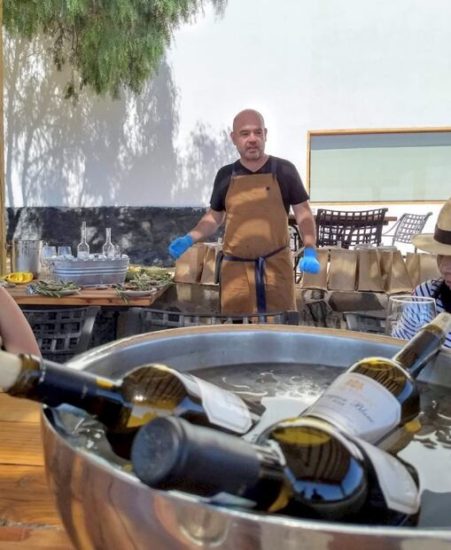 El chef Alfredo Villanueva crea un menú especial para Bodegas Santo Tomás